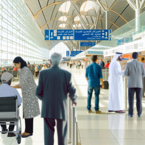 Enhancing Comfort: Meet and Greet Services for Elderly Passengers at Dubai Airport - Dubai Airport VIP Terminal Service, Fast Lane Dubai Airport, DXB Airport Personal Assistance
