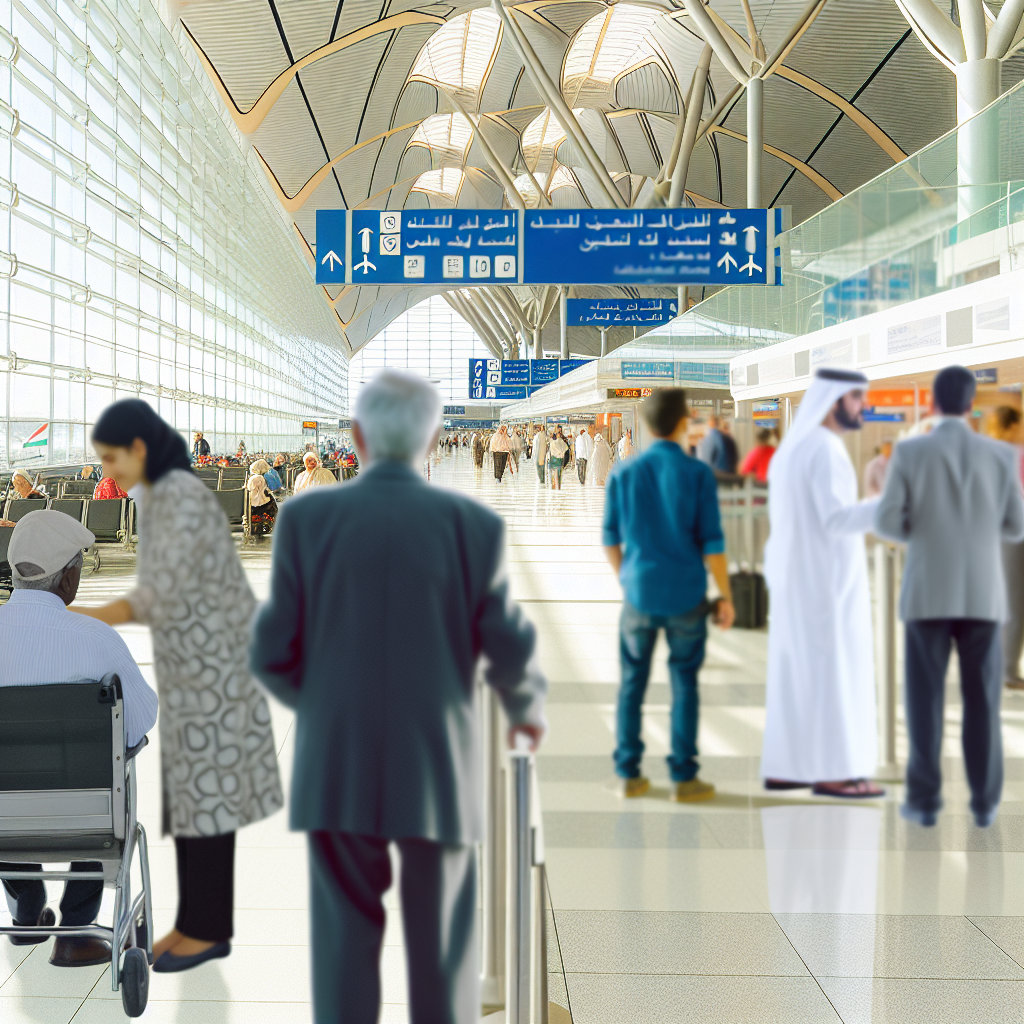 Enhancing Comfort: Meet and Greet Services for Elderly Passengers at Dubai Airport - Dubai Airport VIP Terminal Service, Fast Lane Dubai Airport, DXB Airport Personal Assistance