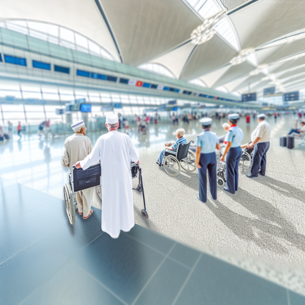 Enhancing Travel: Meet and Greet Services for Elderly Passengers at Dubai Airport - Dubai Airport Skip the Line, Dubai Airport Meet and Assist, VIP Lounge Dubai Airport