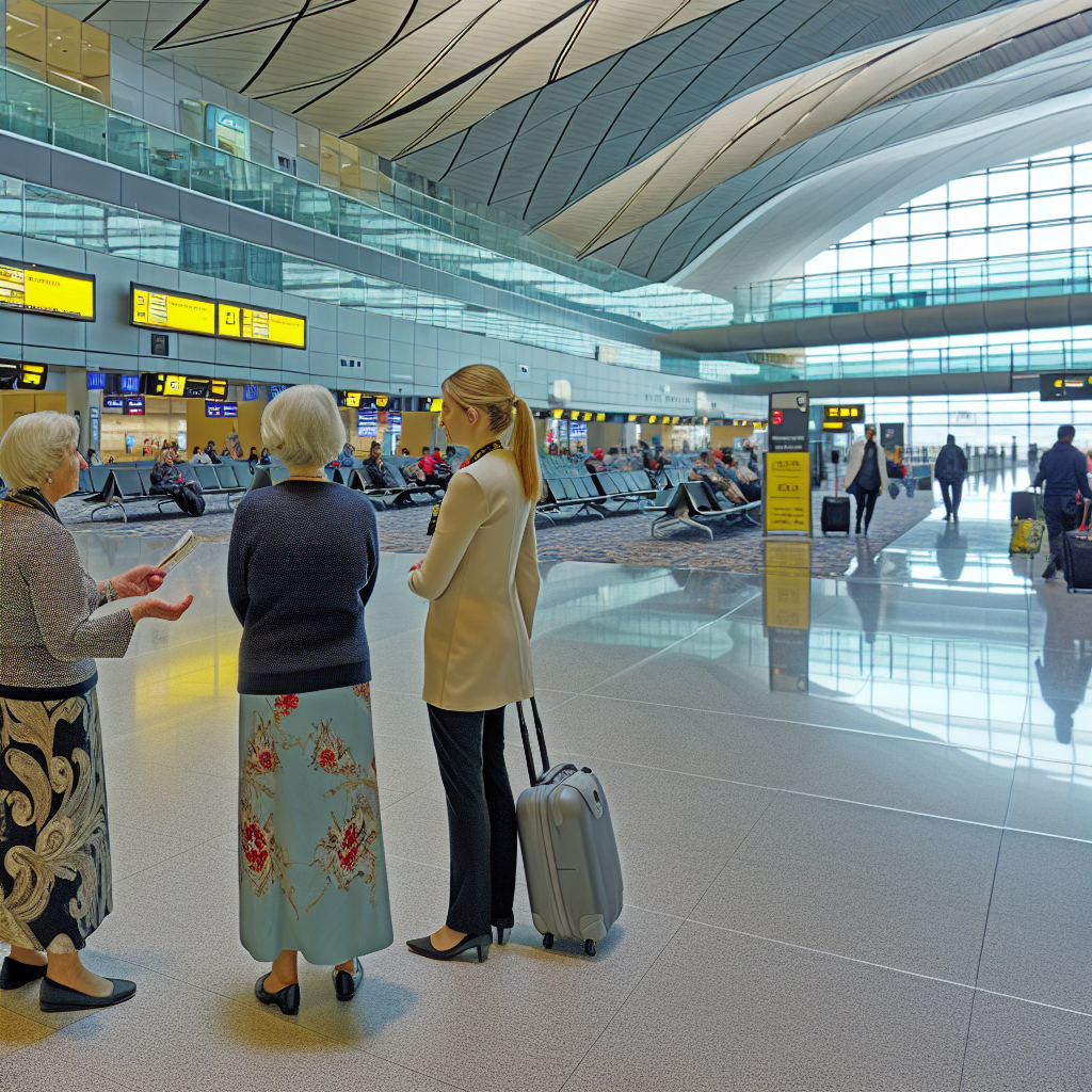 Blog 107 Seamless Journeys: Meet and Greet for Elderly Passengers at Dubai Airport - Dubai Airport Arrival Meet and Greet, Dubai Airport Fast Track Service, Dubai Airport Departure Service